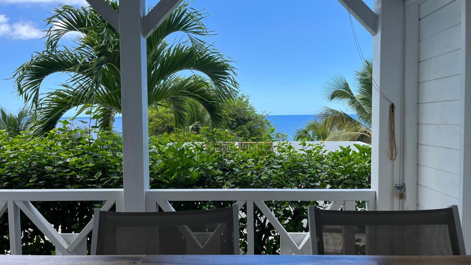 La Belle Vue - Grand Studio Vues Mer Et Acces Plages Deshaies Exterior photo